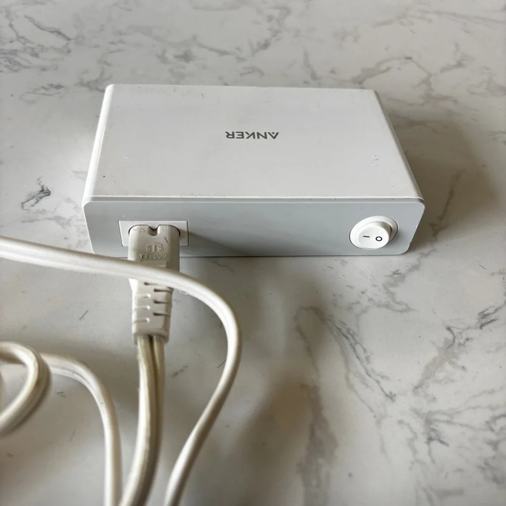 Anker White 10-Port USB Charging Station